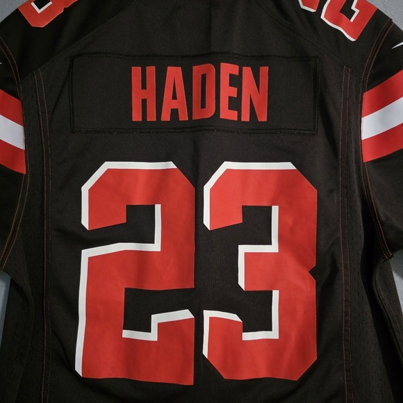Nike On Field Mens Cleveland Browns #23 Joe Haden Jersey Size Medium - Picture 10 of 12